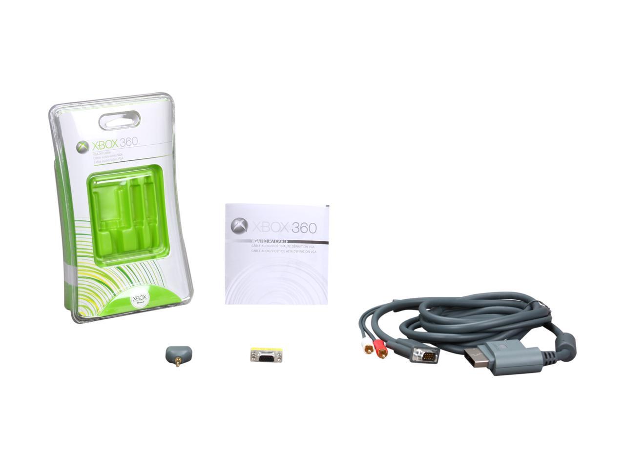 Microsoft Xbox 360 VGA HD AV Cable