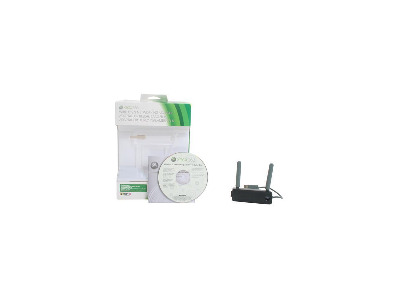Microsoft Xbox 360 Black Wireless Network Adapter N