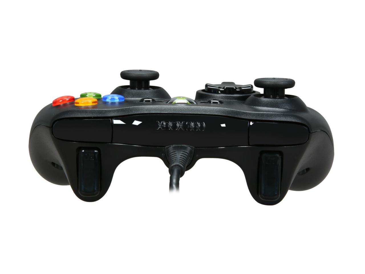 Xbox 360 Wired Controller Black/Glossy Black - Newegg.ca