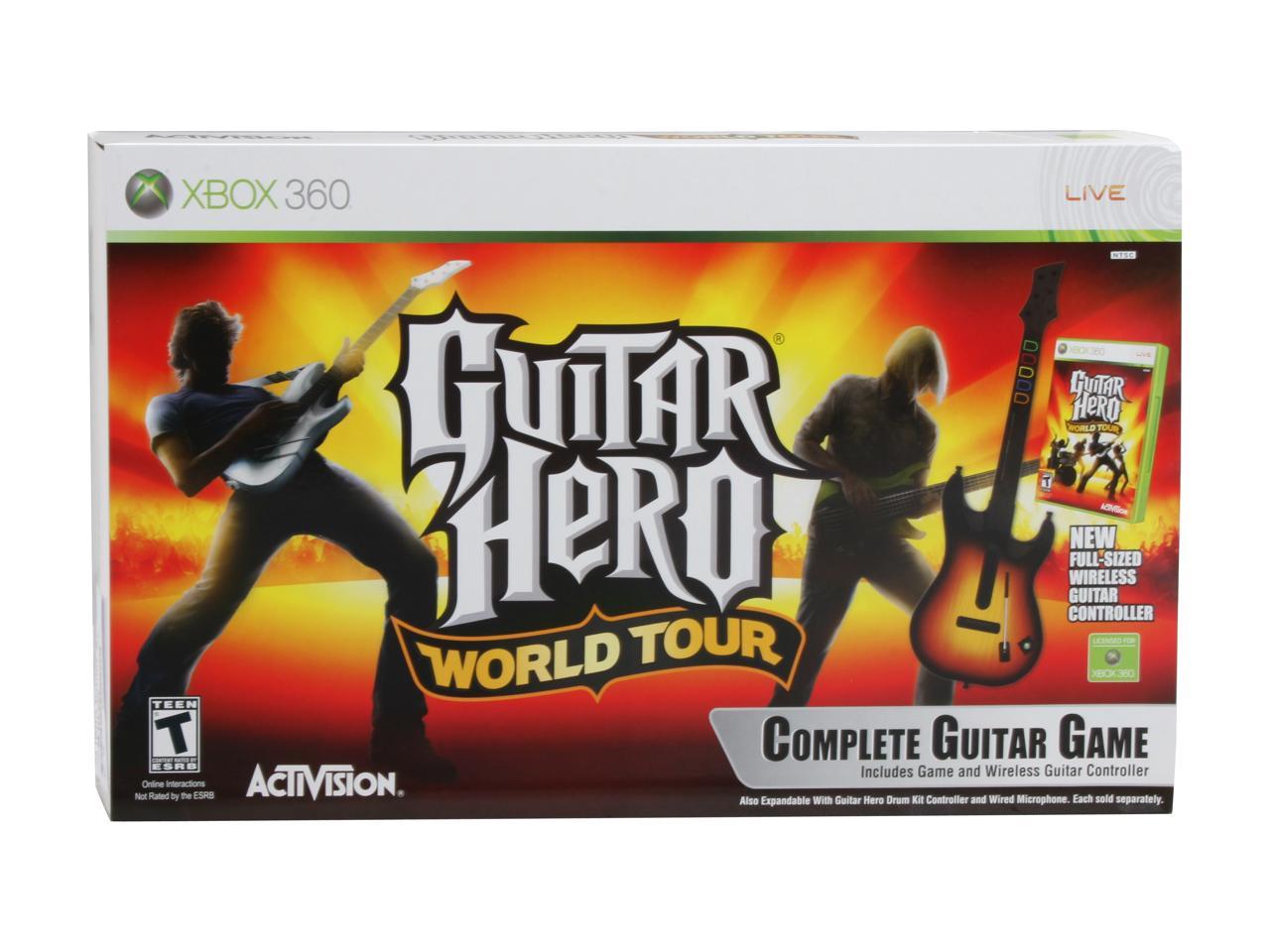guitar hero world tour guitar compatibility