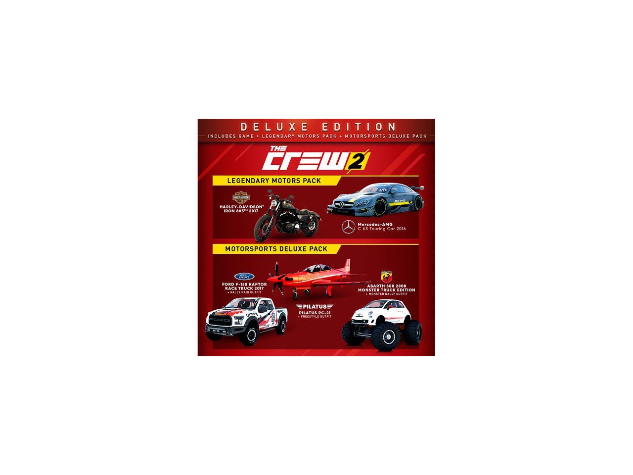 The Crew 2 Deluxe Edition Xbox One Newegg Com