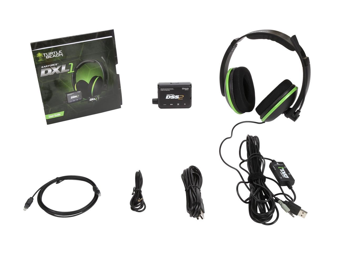 Turtle Beach Ear Force DXL1 Dolby Surround Sound Gaming Headset Xbox