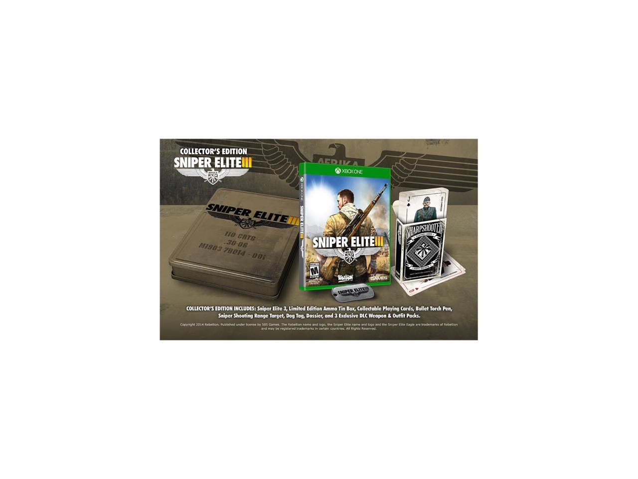 Sniper Elite V3 Collector's Edition Xbox One - Newegg.com