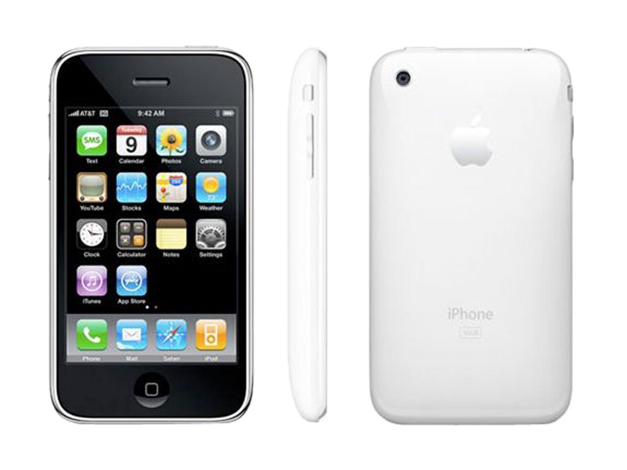 Apple iPhone 3GS 16GB White for AT&T service only (MB716LL/A)