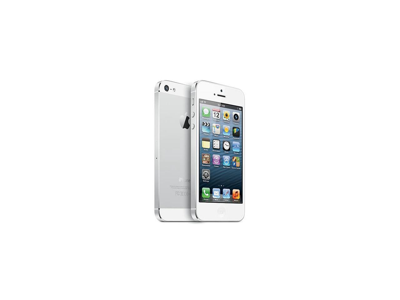 Refurbished: Apple iPhone 5 MD655LL/A White 3G LTE Smart Phone with 4