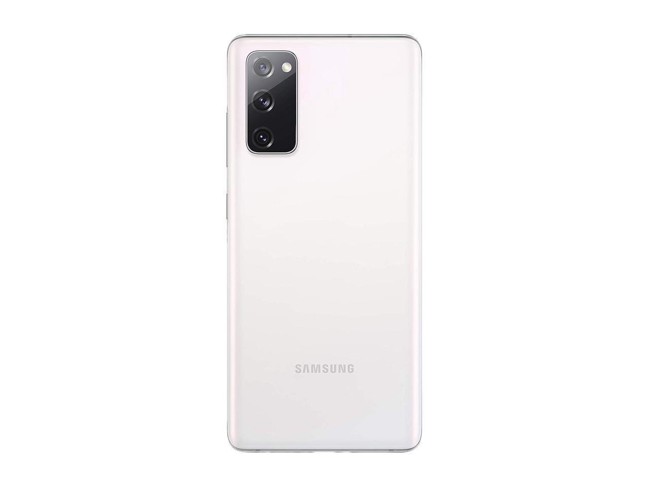 Samsung Galaxy S Fe 5g Factory Unlocked Android Cell Phone 128 Gb Us Version Smartphone Pro Grade Camera 30x Space Zoom Night Mode Cloud White Newegg Com