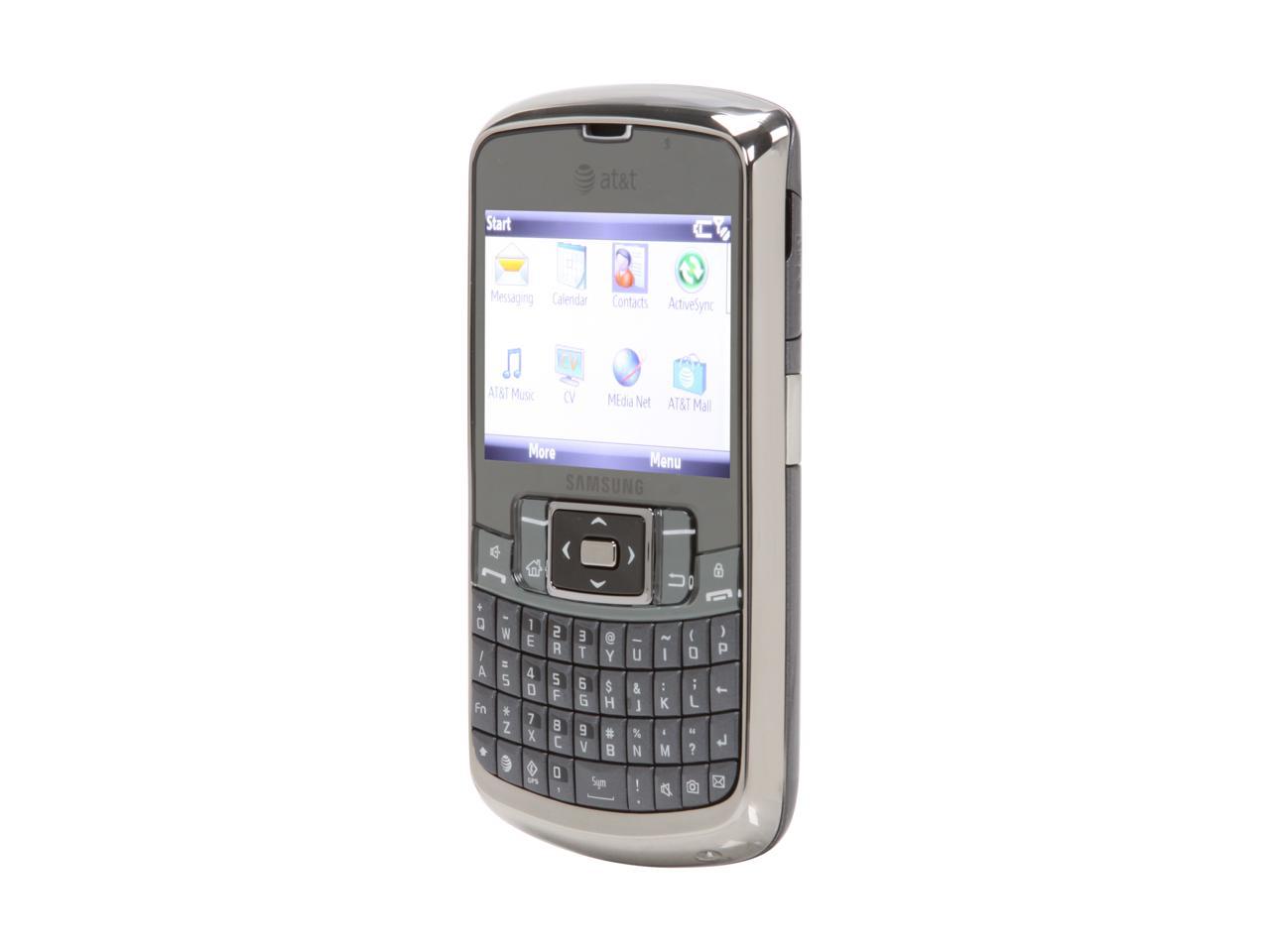 Samsung Jack Black Unlocked GSM Smart phone with Full QWERTY keyboard ...