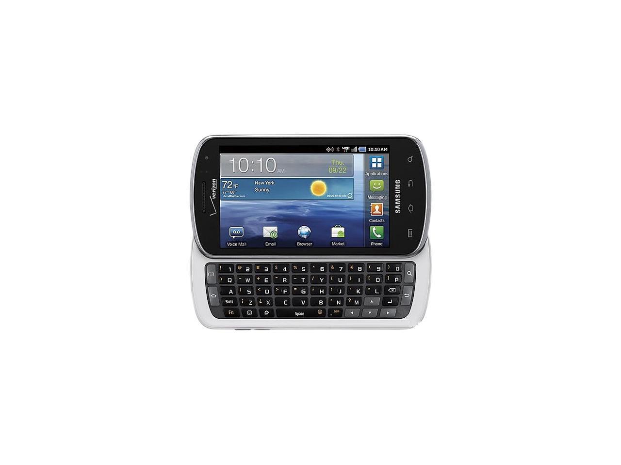 Samsung Stratosphere I405 White LTE 4G LTE Verizon CDMA Android Slider