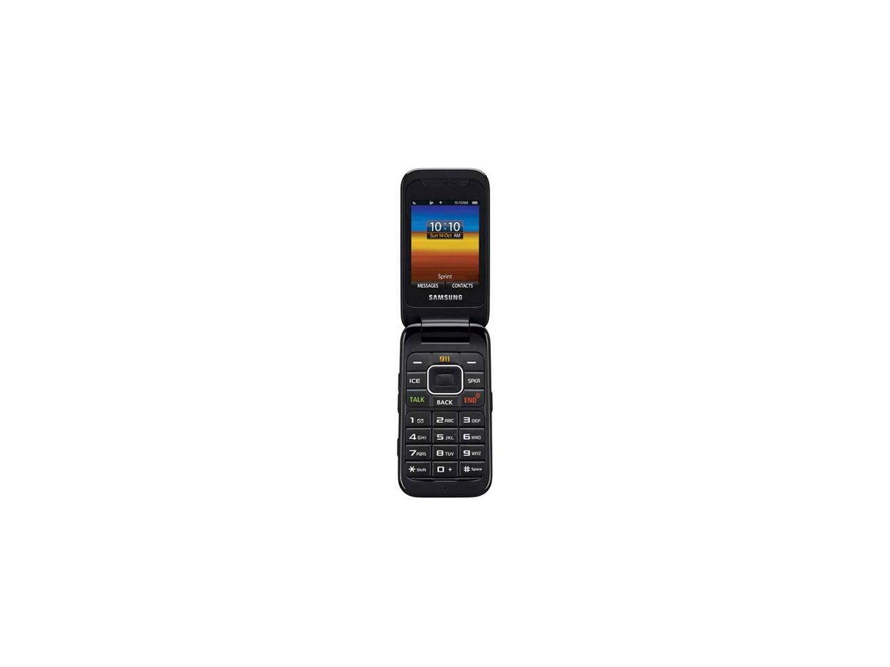 Samsung M400 Silver Sprint Cdma Flip Cell Phone - Newegg.com