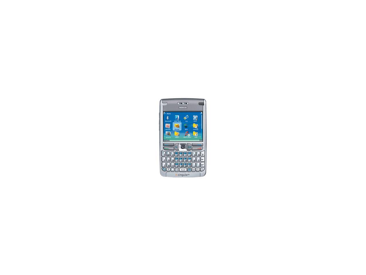 Nokia E62 Unlocked GSM Cell Phone w/ Full QWERTY Keyboard 2.9" Silver