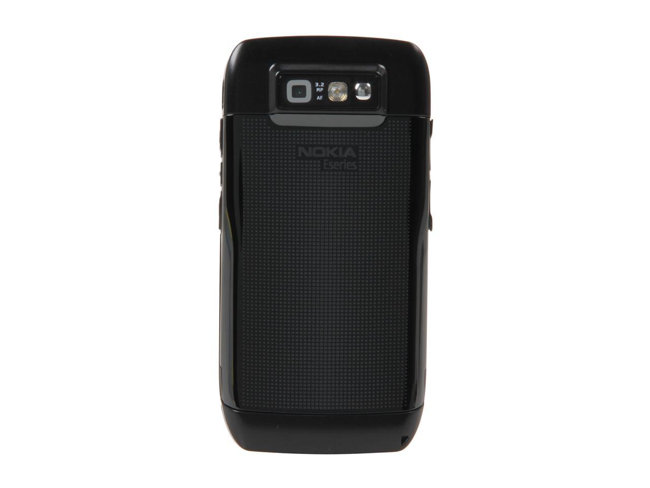 Nokia E71x Black 3G Unlocked GSM Bar Phone w/ QWERTY Keyboard / WiFi