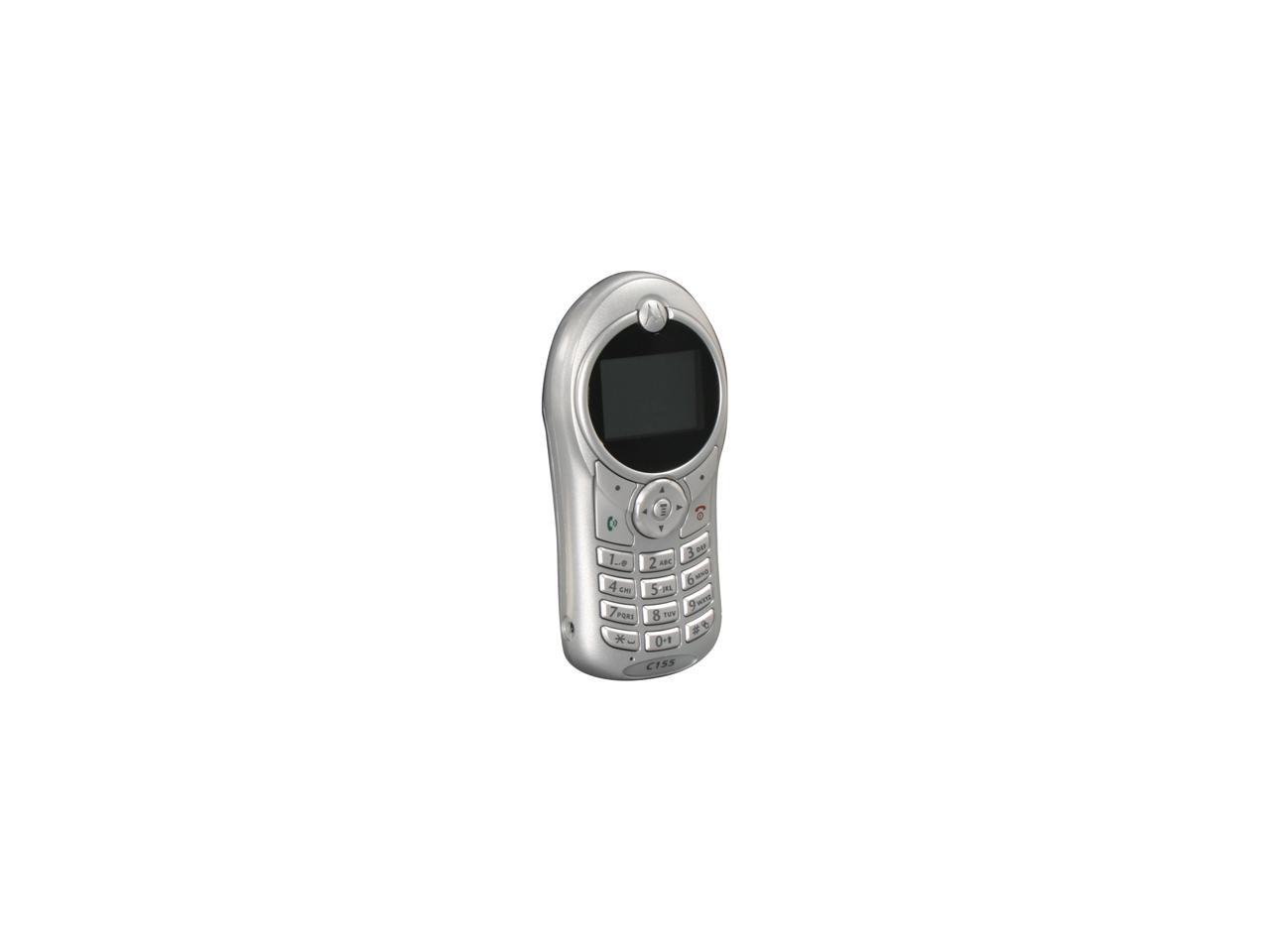 Motorola C155 Unlocked Cell Phone Gray - Newegg.com