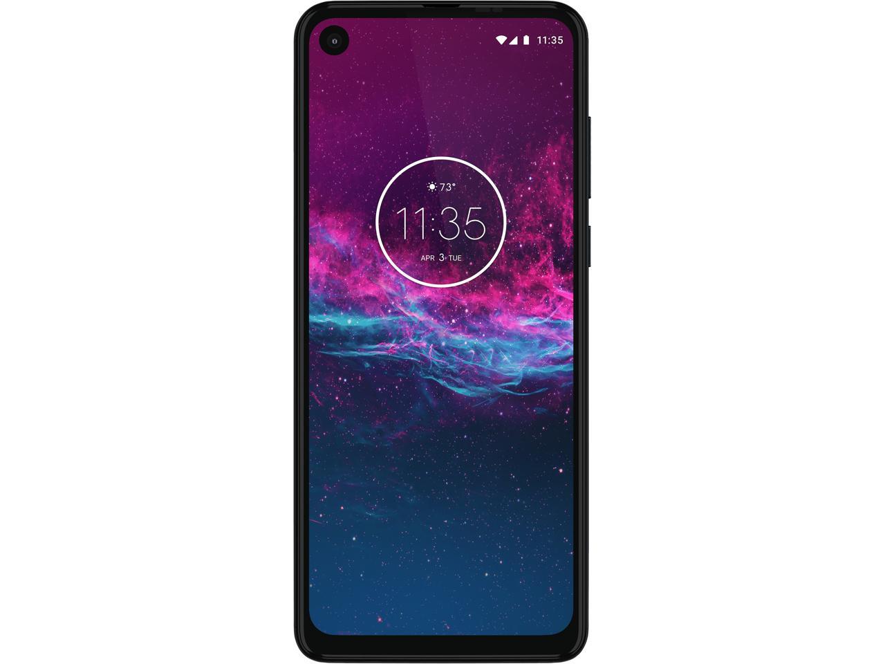 Motorola One Action Unlocked Smartphone Global Version 128GB Denim Blue (US Warranty