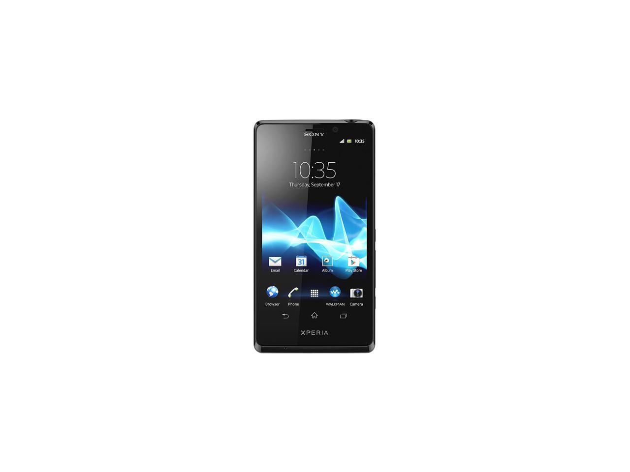 Sony Xperia T LTE LT30a 16GB Unlocked Cell Phone 4.55" Black 16 GB, 1