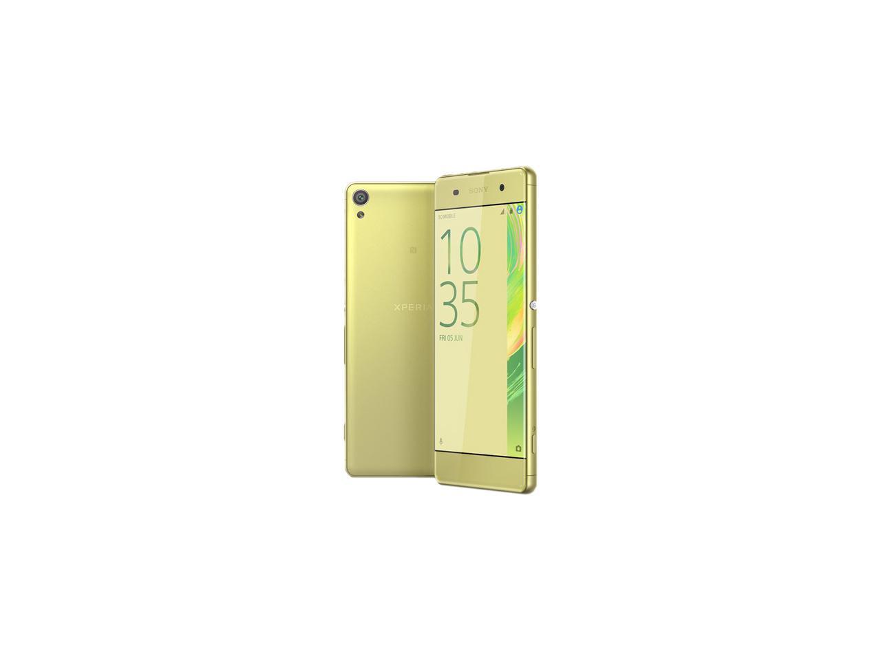vraag naar maat Dosering Open Box: Sony Xperia XA 5" Unlocked Smartphone - 16GB - US Warranty (Lime  Gold) - Newegg.com