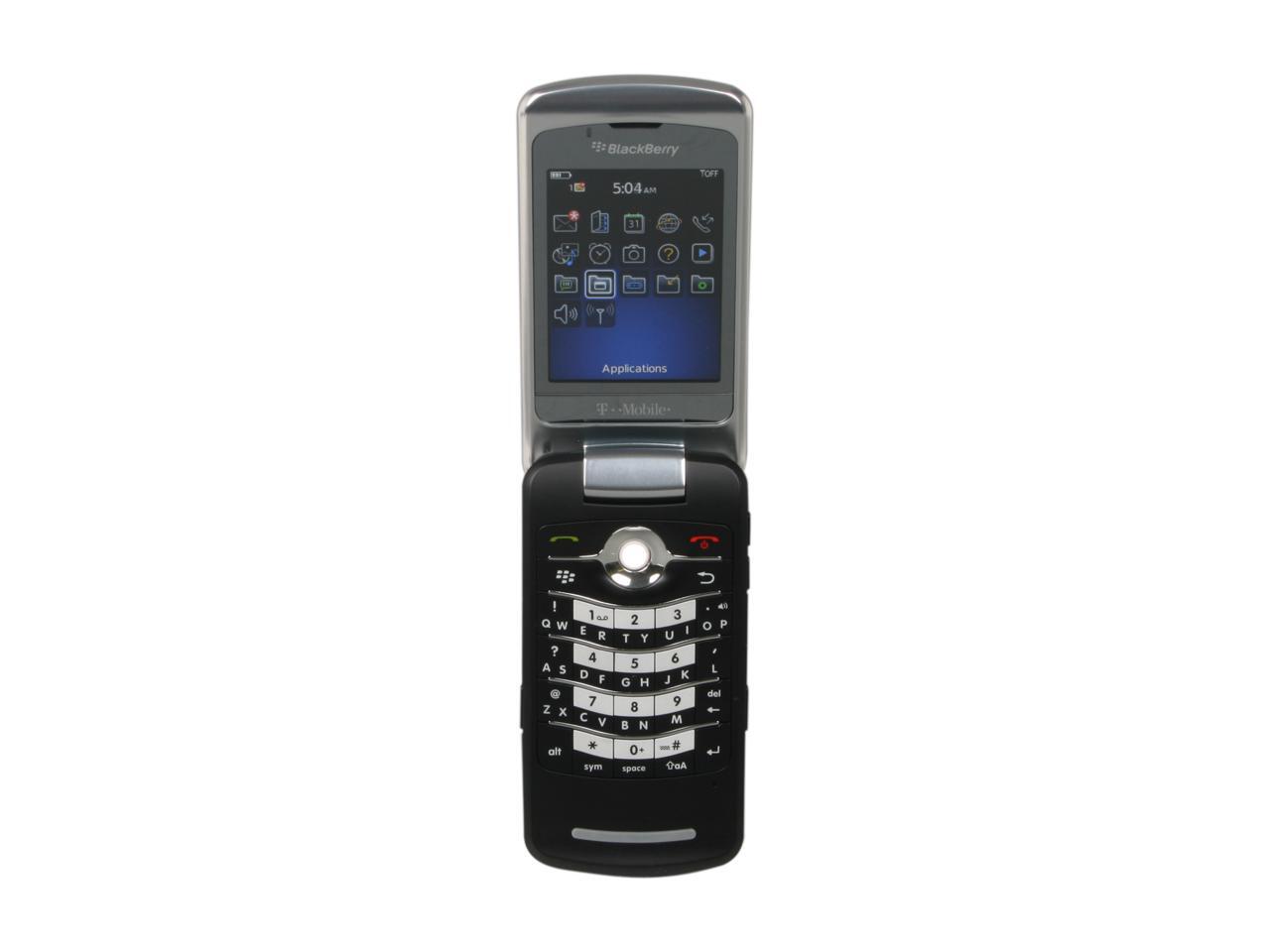 Refurbished: BlackBerry Pearl Flip 8220 Black Unlocked Cell Phone ...