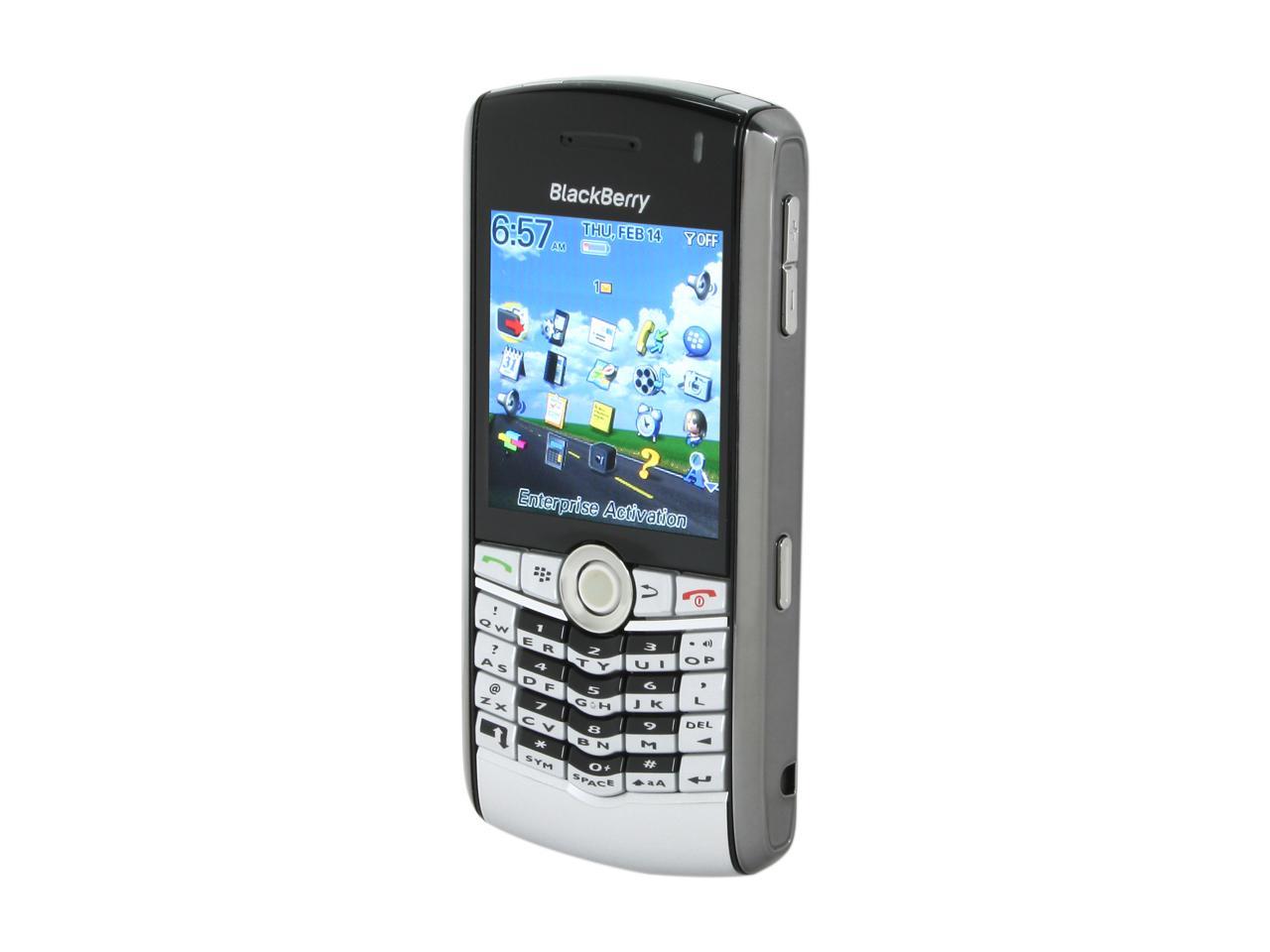 BlackBerry Pearl Silver Unlocked GSM Smart Phone with 1.3 MP Camera