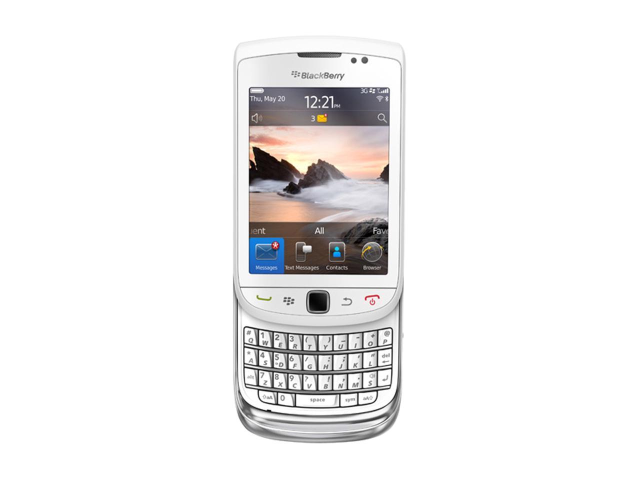 BlackBerry Torch White 3G Unlocked GSM Smart Phone w/ 3.2" Touch Screen
