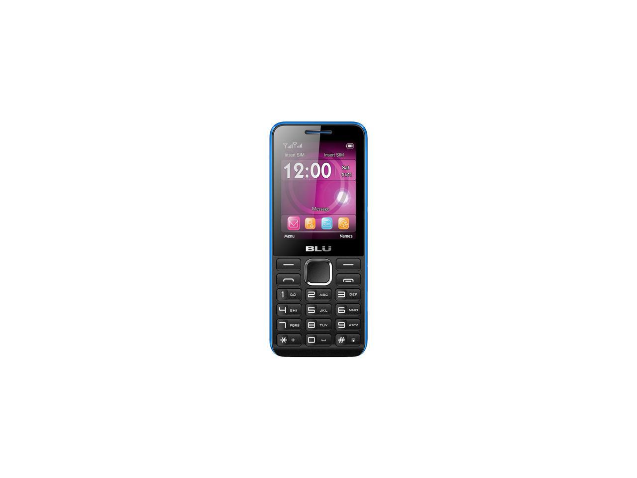 Blu Tank II TI93 2G Unlocked GSM Dual-SIM Cell Phone 2.4