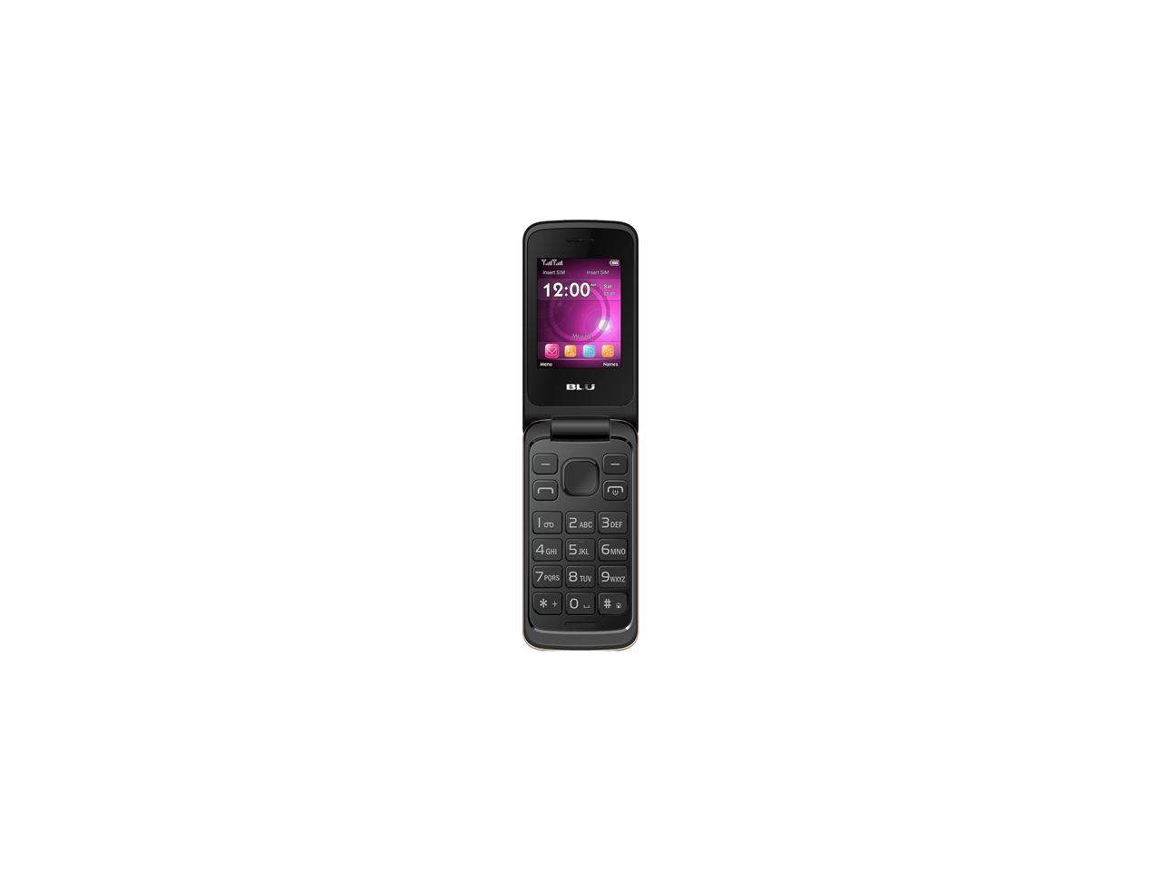 marxistisk Tæmme Faderlig Blu Diva Flex 2.4 T350 2G Unlocked GSM Dual-SIM Flip Phone 2.4" Gold 32MB  32MB RAM - Newegg.com