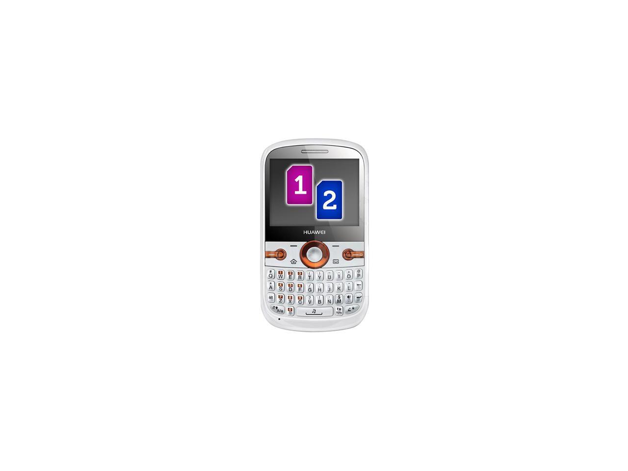 Huawei G6620 - Téléphone Portable D'occasion, écran 2,4 Pouces, 25 Mo, Blanc Et Orange