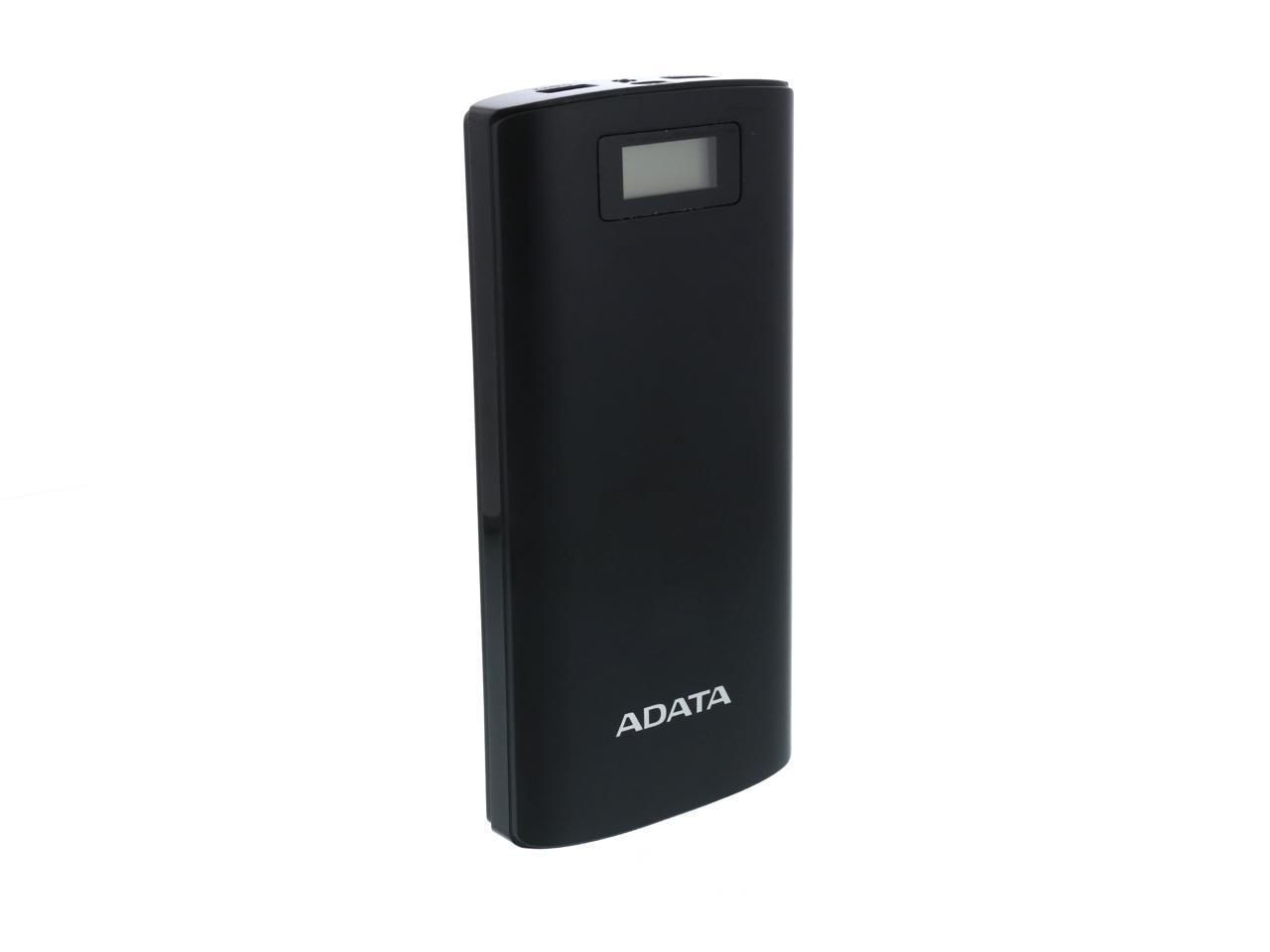 ADATA 20000 mAh P20000D (AP20000D-DGT-5V-CBK) Black Power Bank - Newegg.com