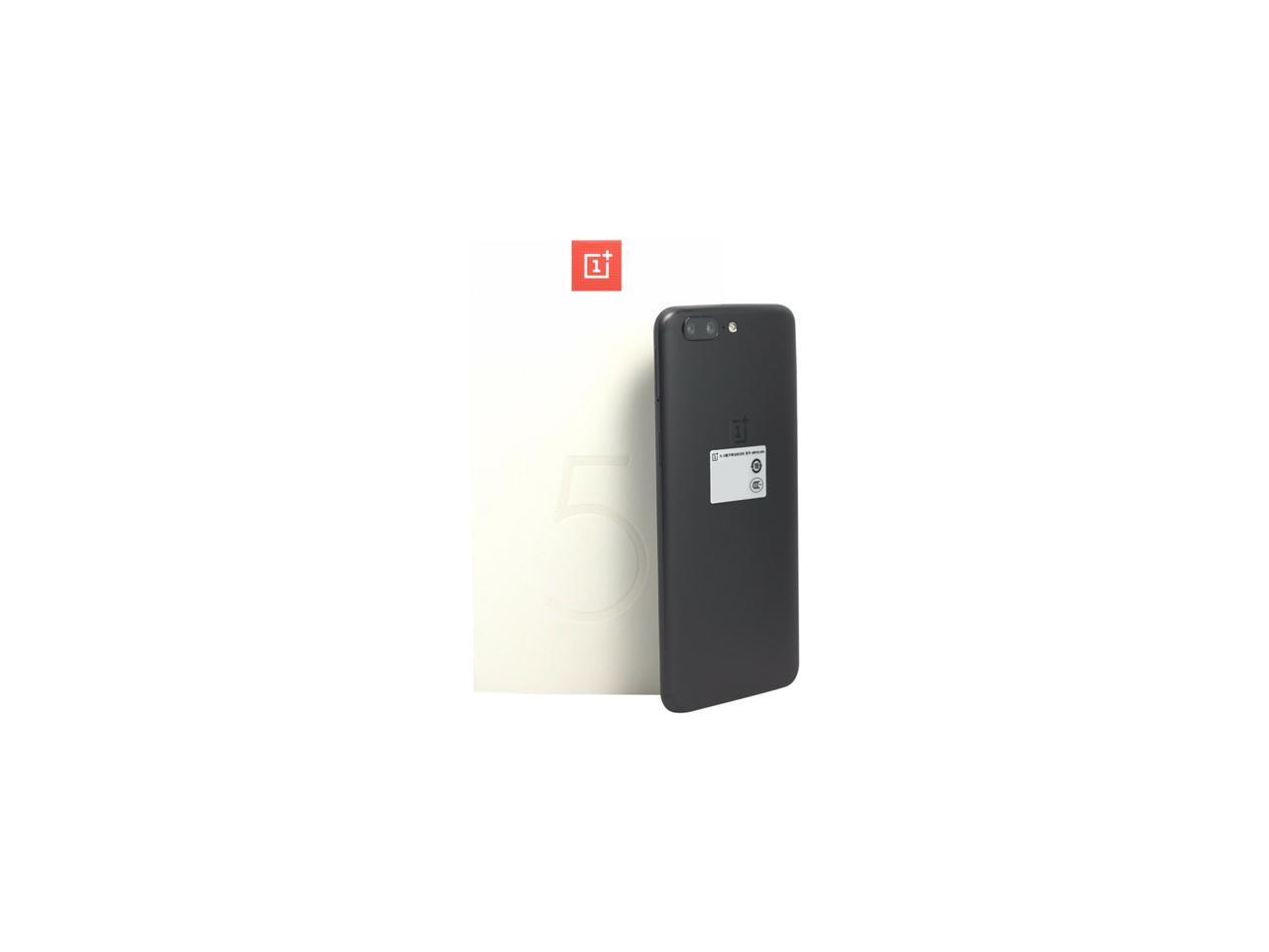 ONEPLUS 5 A5000 4G LTE Unlocked GSM Dual-SIM Phone w/ Dual 16 MP & 20 ...