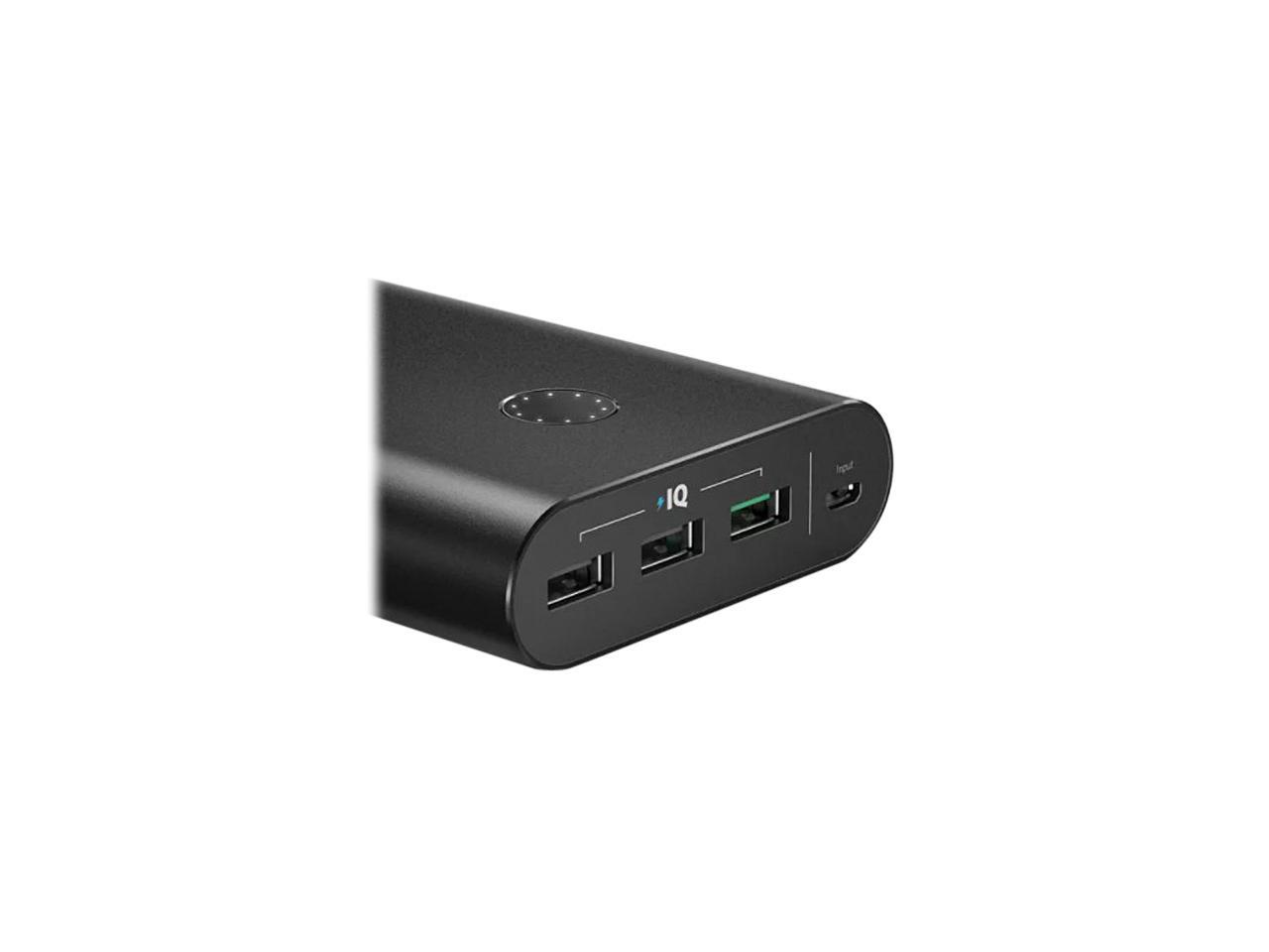 Anker PowerCore+ 26800 mah Portable Charger with QC Black