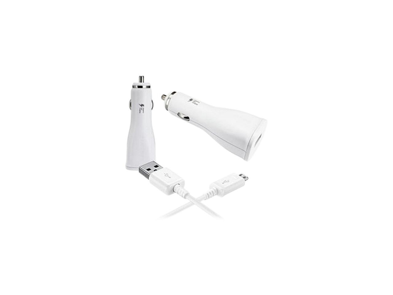 SAMSUNG EPLN915UBEGWW White Fast Charge Micro USB Car Charger