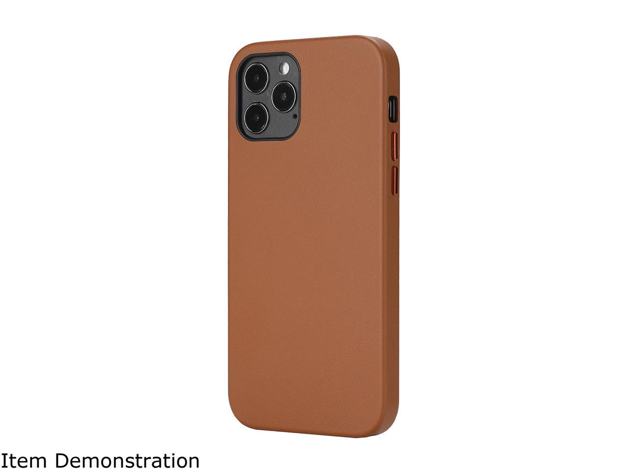 ProHT Brown Premium Leather Case for iPhone 12 Mini 02316