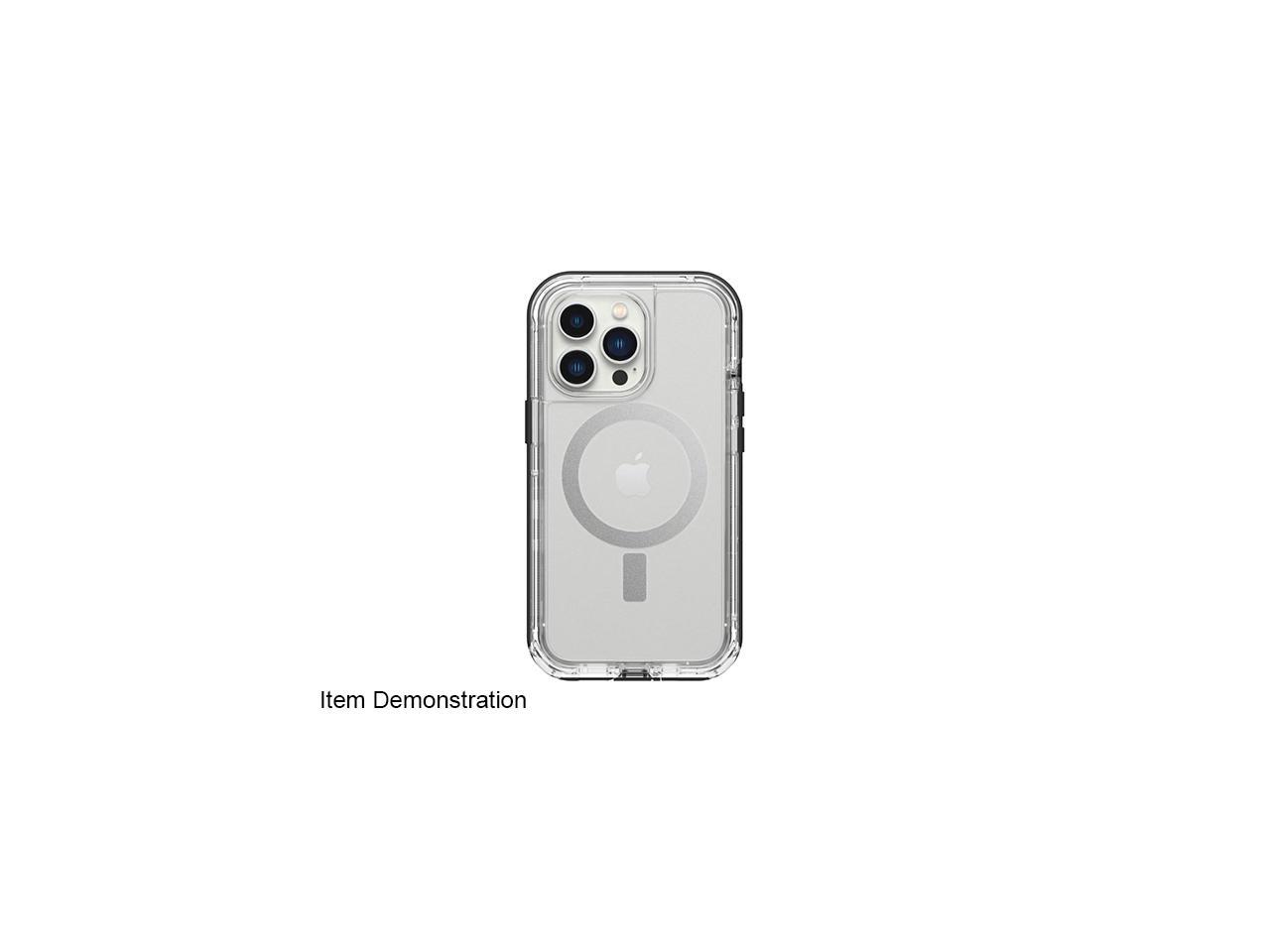 LifeProof Next Antimicrobial Case for Magsafe Black Crystal (Clear