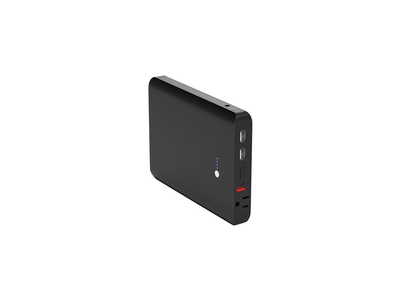 Chargetech Black 27000 mAh 27K Portable Power Outlet CRGCT600024 ...