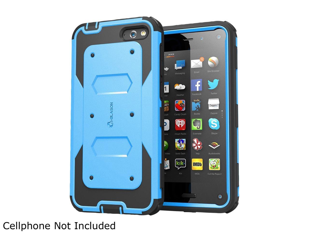 i-Blason Blue Amazon Fire Phone Case - Armorbox Dual Layer Hybrid Full ...