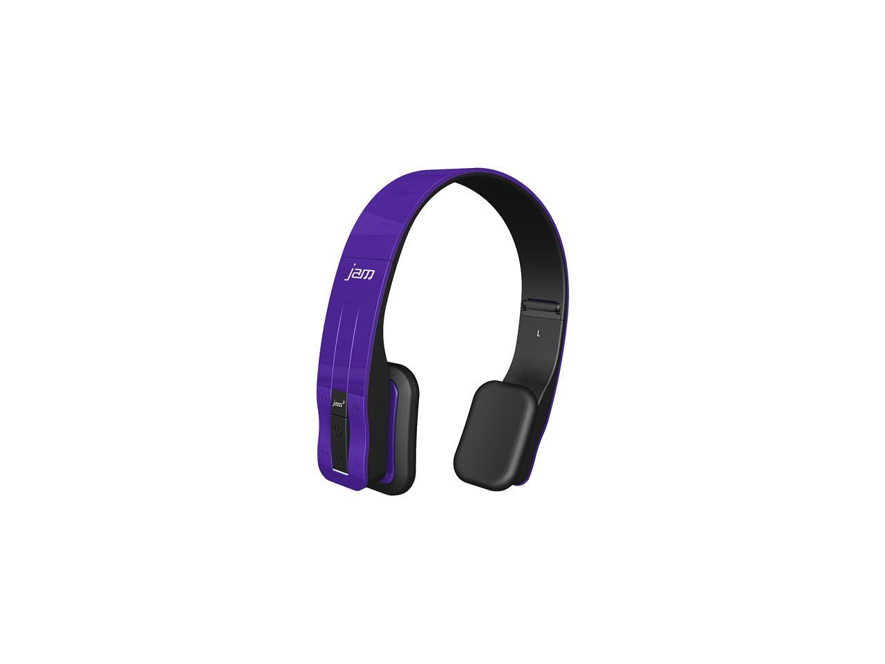 HMDX HXHP610 Purple Jam Fusion Wireless Stereo Headphones