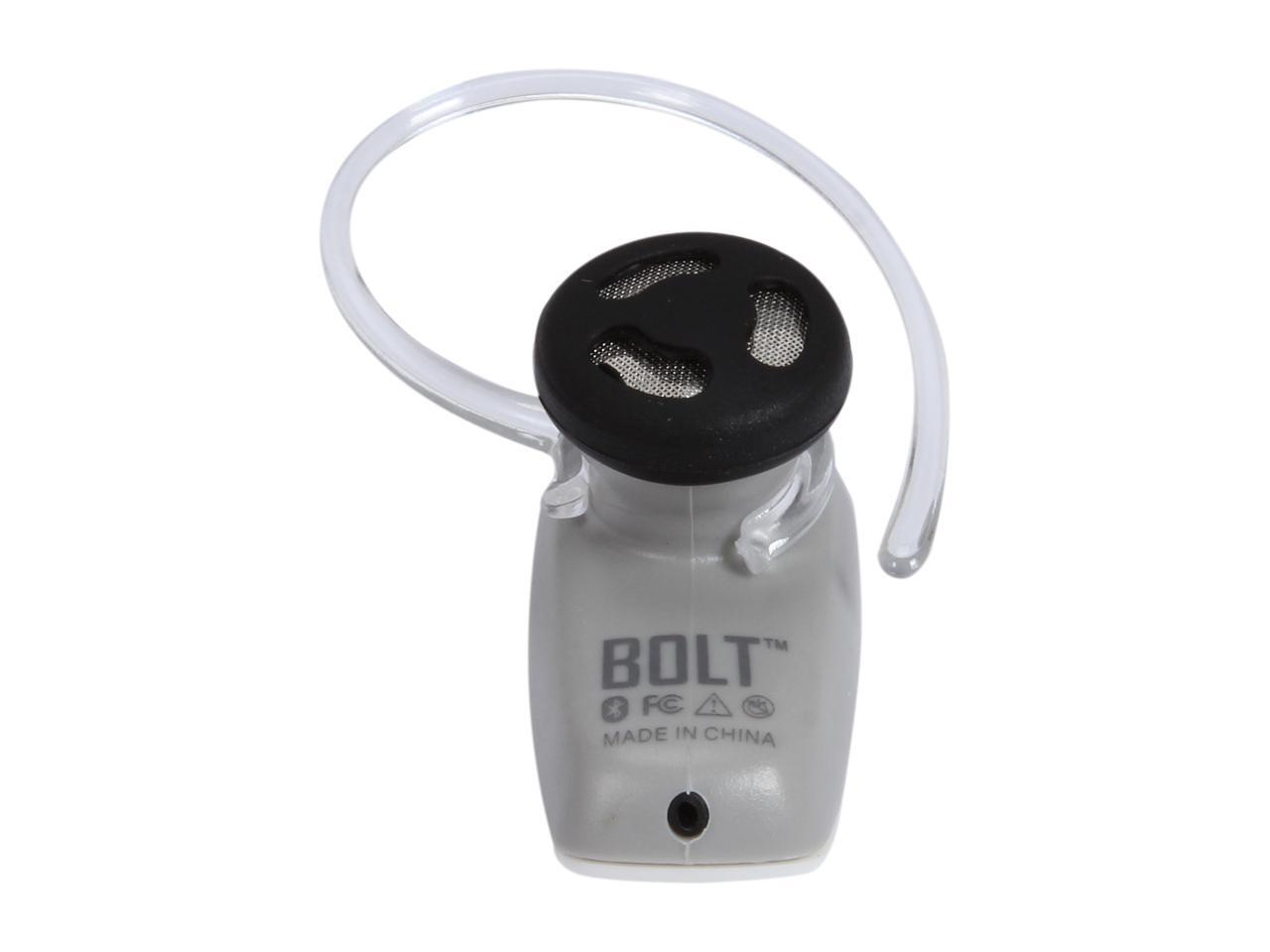 Quikcell QQBT523 White "Bolt" 3.0 Bluetooth Headset