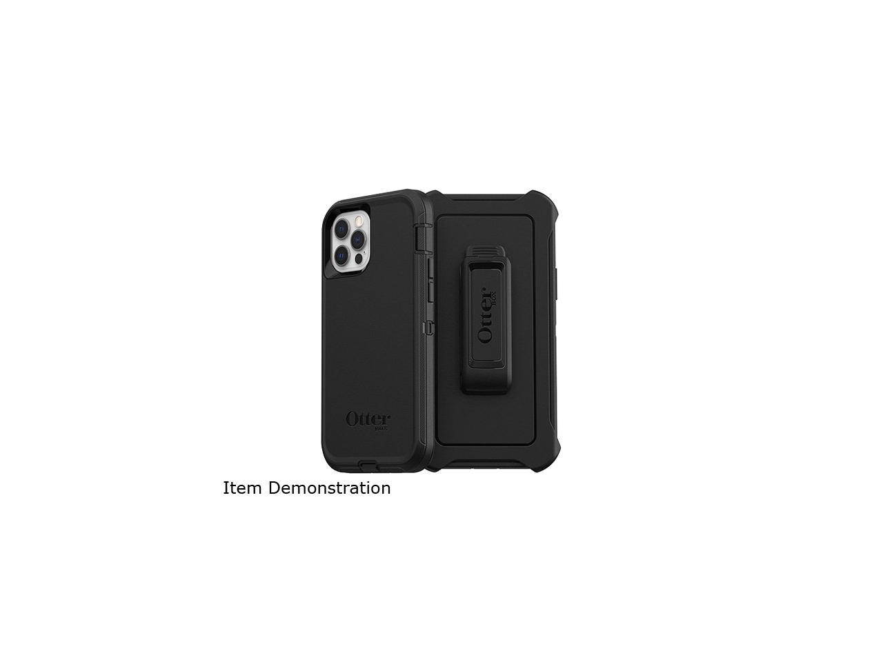 OtterBox Defender Series Black Case for iPhone 12 and iPhone 12 Pro 77 ...