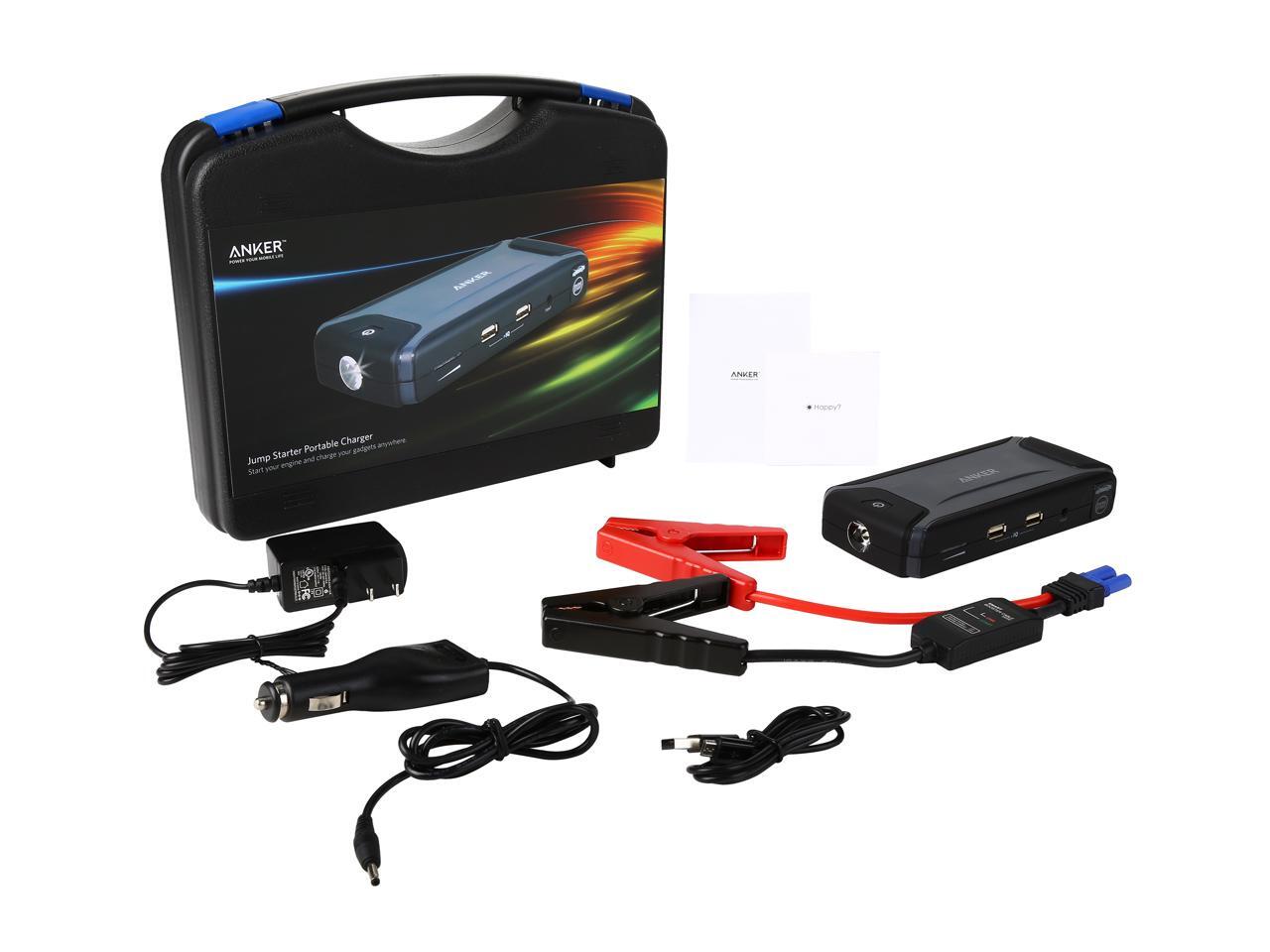 Anker Portable Charger Power Bank with 400A Peak Current Compact Car