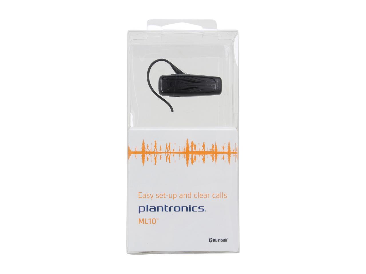 Kust Interpersoonlijk tunnel PLANTRONICS ML10 Bluetooth Headset - Newegg.com