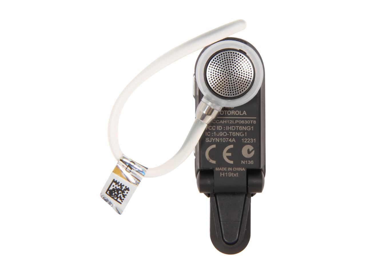 MOTOROLA H19txt Black Bluetooth Headset