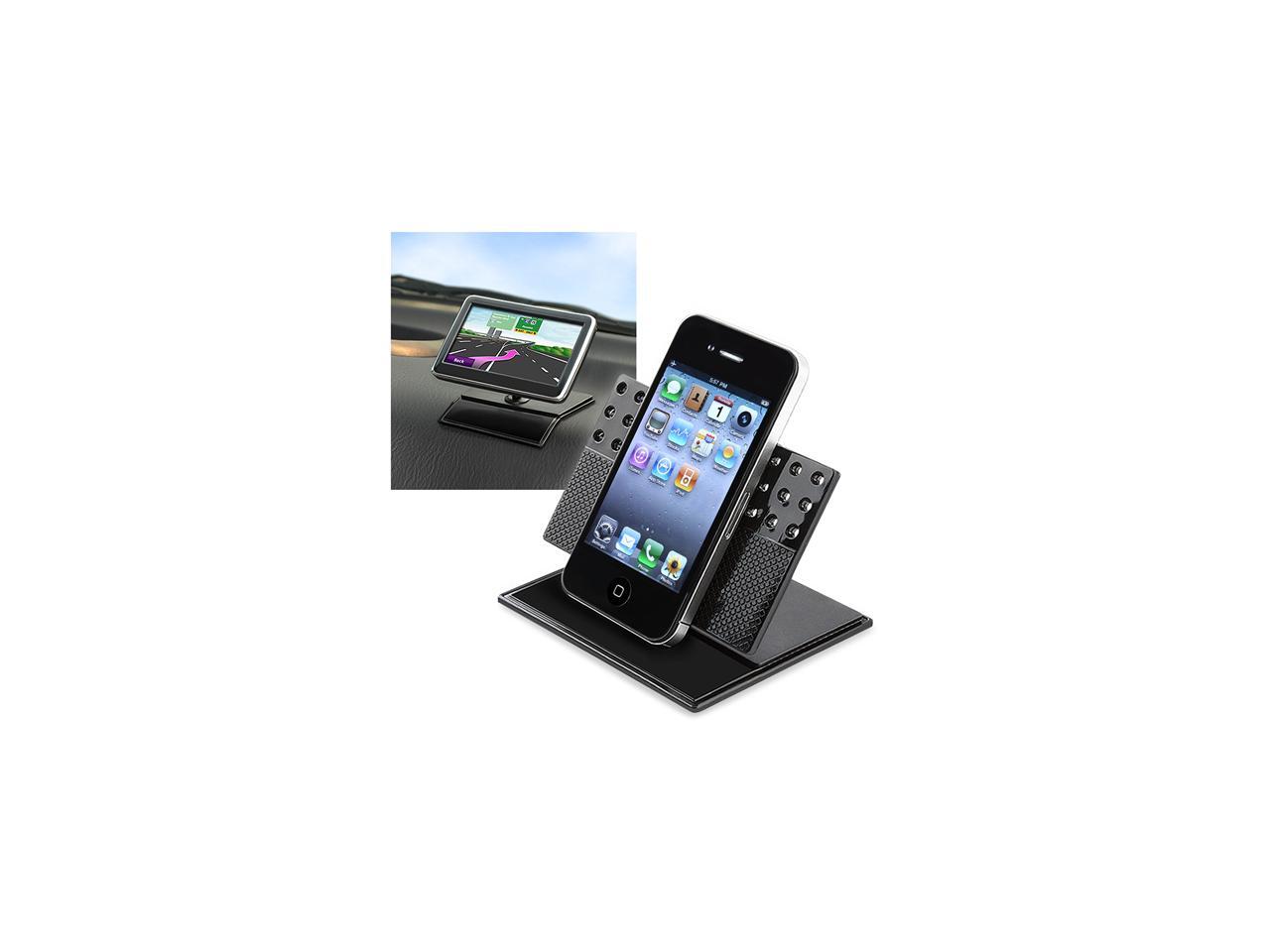 Insten Black Car Dashboard 360degree Swivel Phone Holder compatible