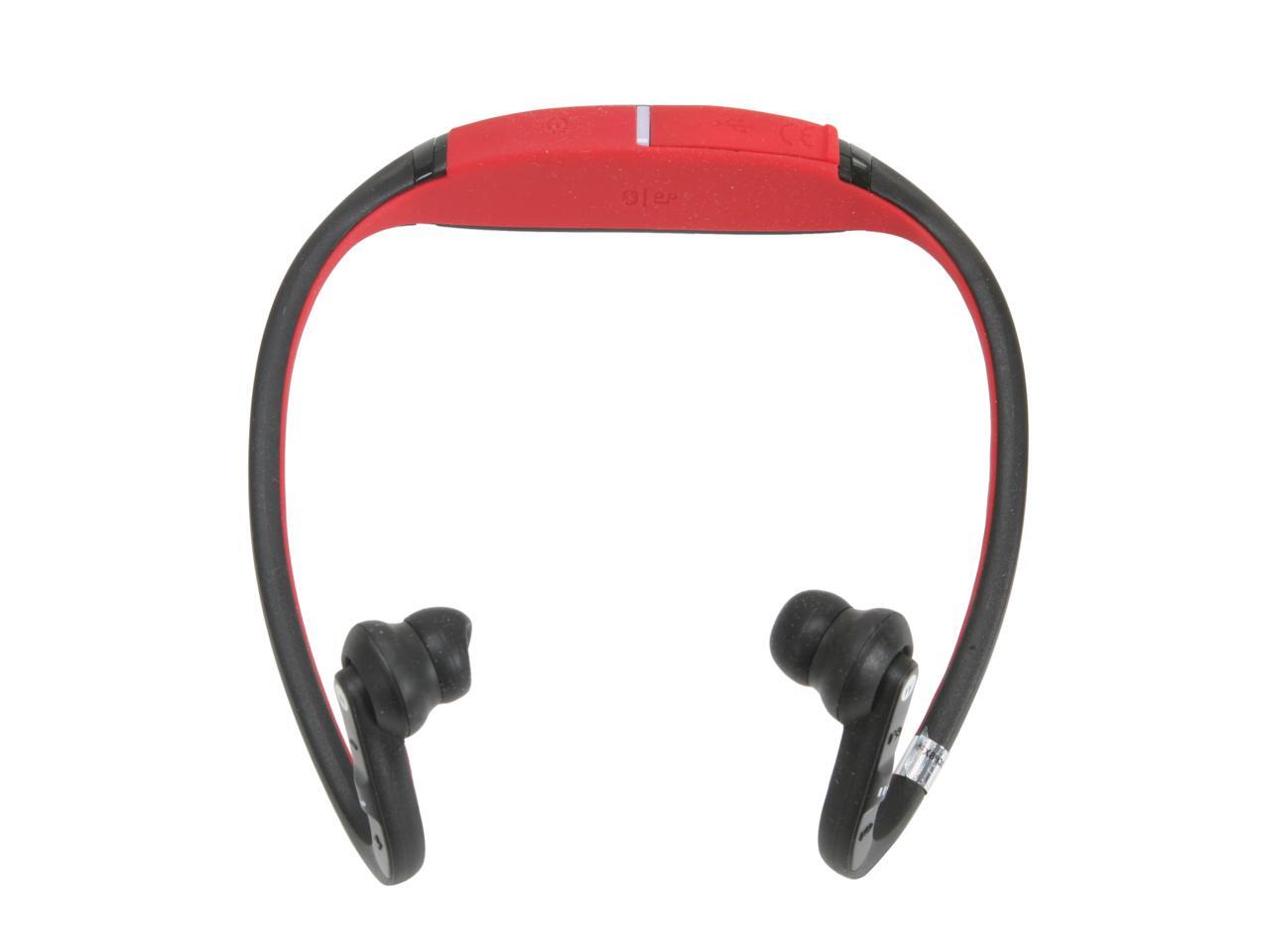 Motorola Behind the Neck Stereo Bluetooth Headphone Black/Red Bulk (S9