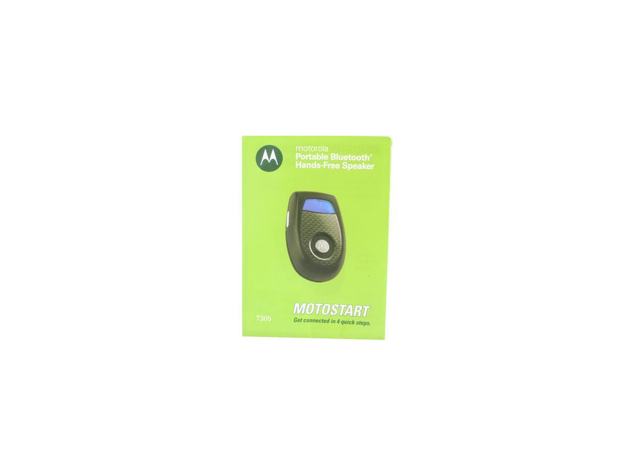 Motorola Handsfree Visor Mount Bluetooth Speaker / Car Kit Black Bulk
