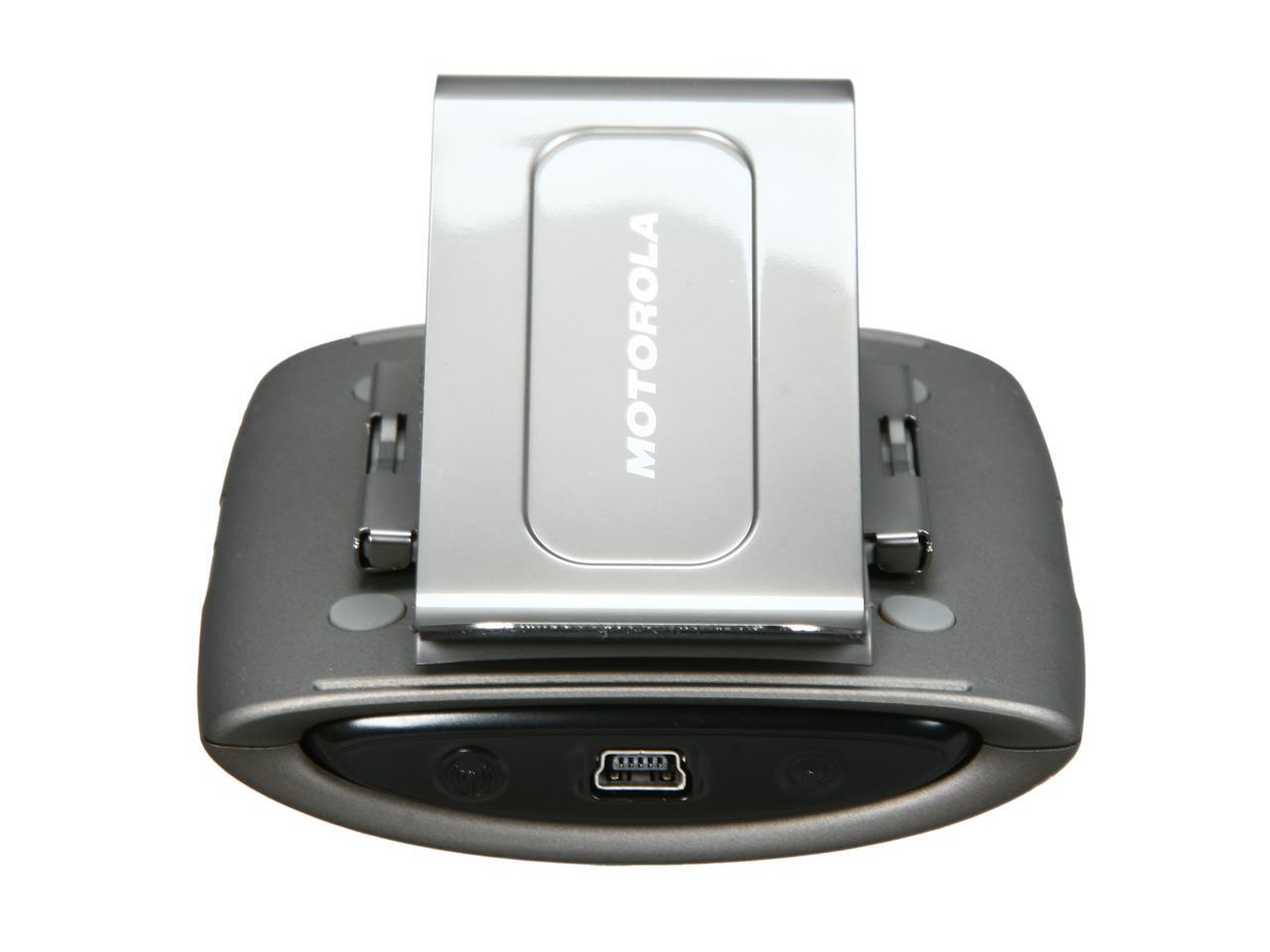 Open Box MOTOROLA T505 Bluetooth InCar Speakerphone Handsfree Car Kit