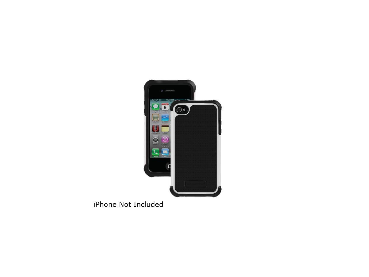 Ballistic Case Black / White SG Case For iPhone 4/4S SA0582-M385 ...