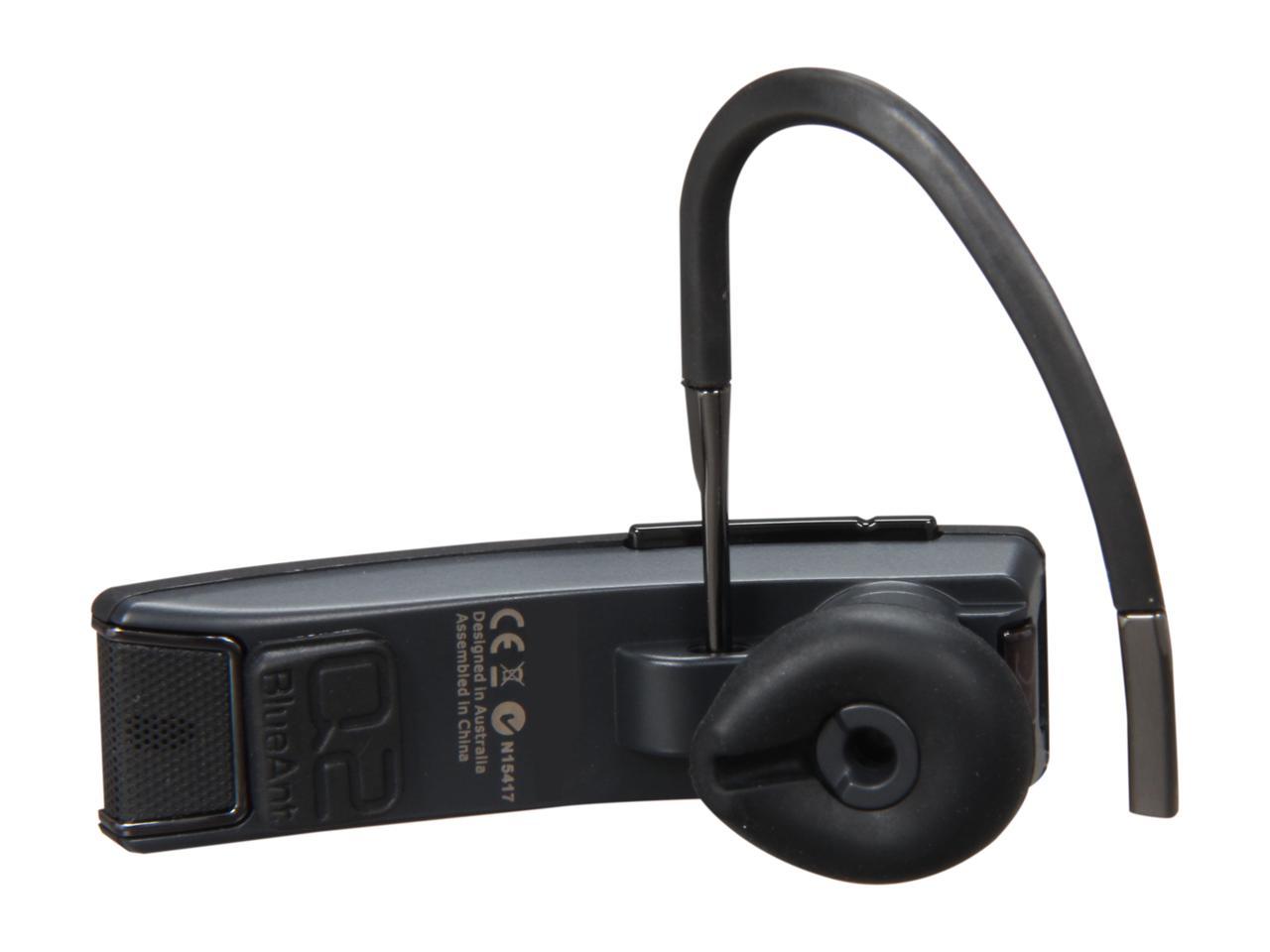 BlueAnt Q2 Black Black Over-The-Ear Bluetooth Headset w/ Voice Control