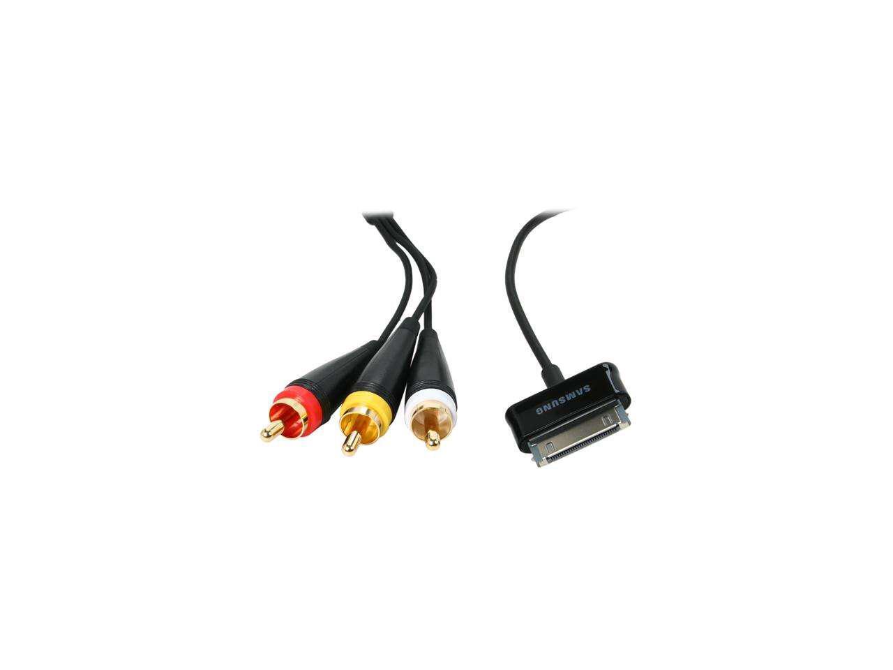 Samsung 30 pin to rca tv out cable for galaxy tab ecc1tp0bbegsta