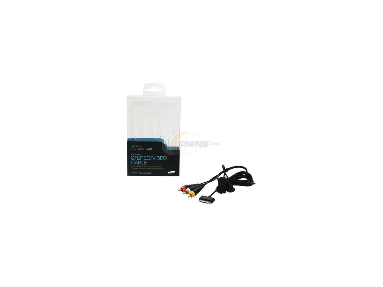 Samsung 30 pin to rca tv out cable for galaxy tab ecc1tp0bbegsta