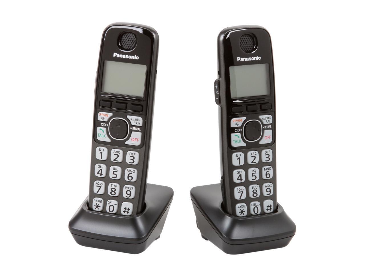 Panasonic KXTG4733B 1.9 GHz Digital DECT 6.0 3X Handsets Cordless