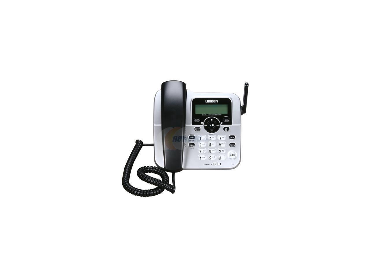 Uniden DECT15882 1.9 GHz Digital DECT 6.0 2X Handsets Cordless Phone