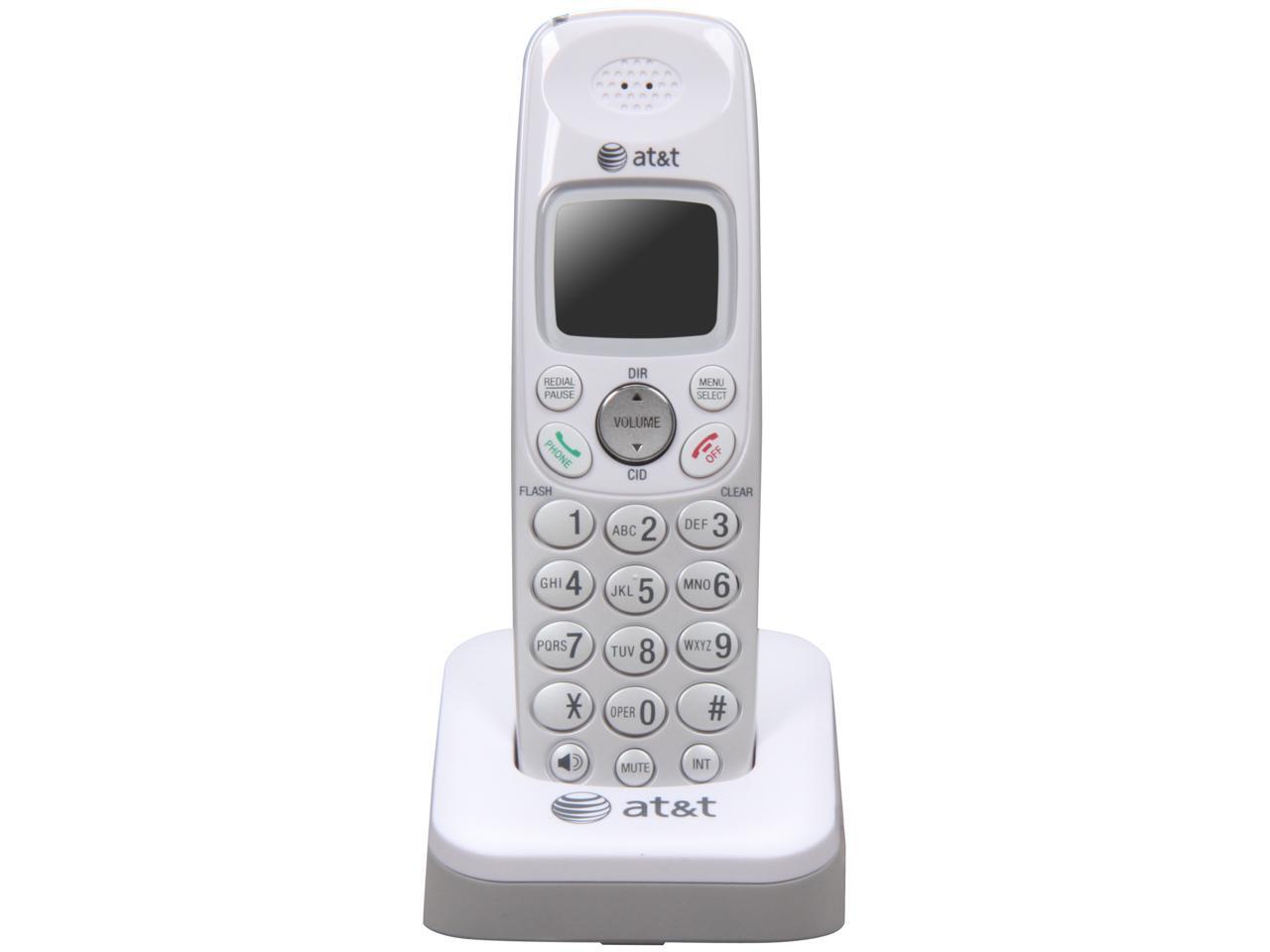 AT&T EL52209 DECT 6.0 2X Handsets White Cordless Phones